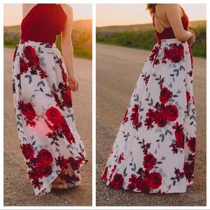 Speechless Hi Low Skirt